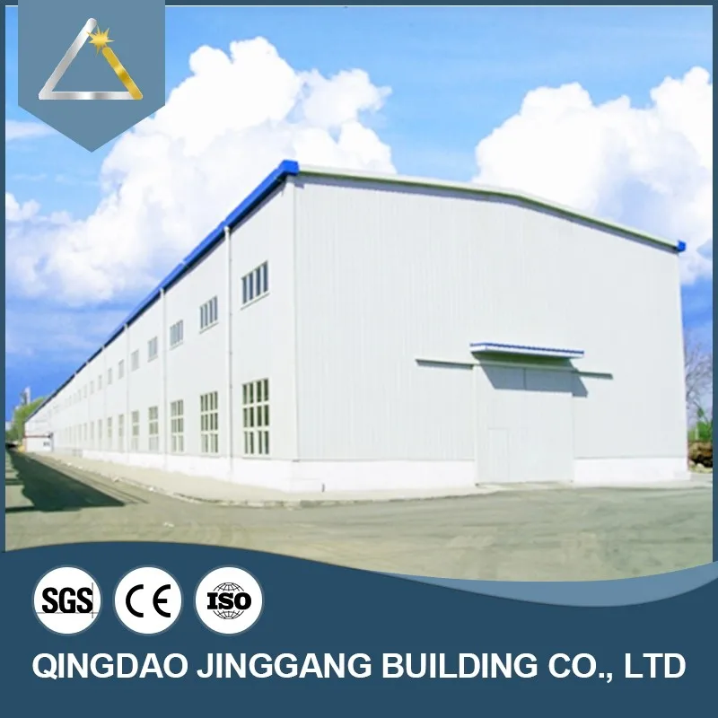 China Good Quality Industrial Design Steel Structure Shed Plant Workshop Pole Barn with Sandwich Panel and 5+ Year Warranty