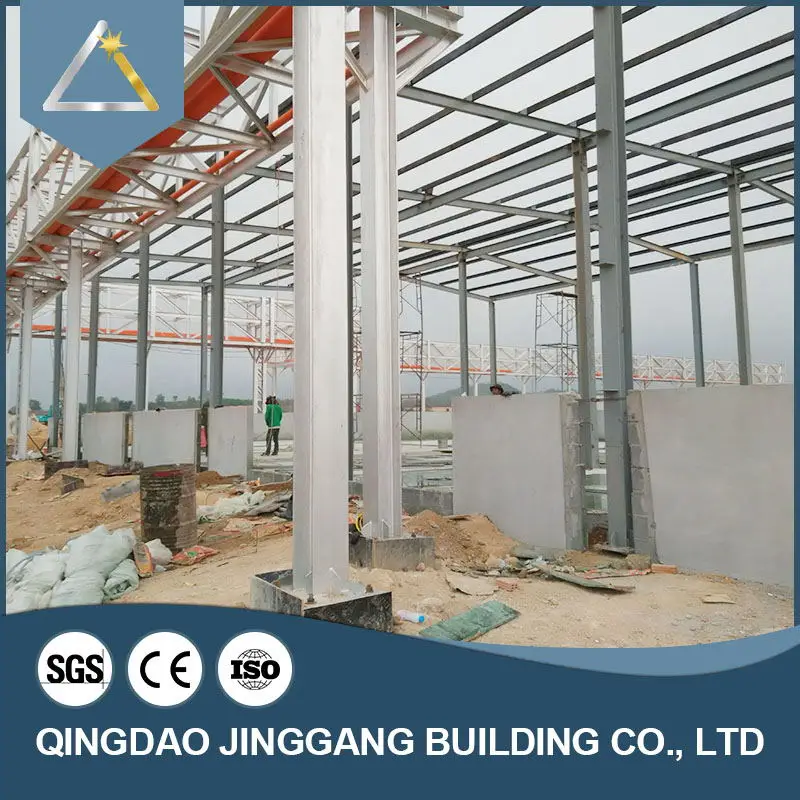 JG Industrial Steel Structure Warehouse & Workshop Building-Cost-Effective 5+ Year Warranty Onsite Installation Support