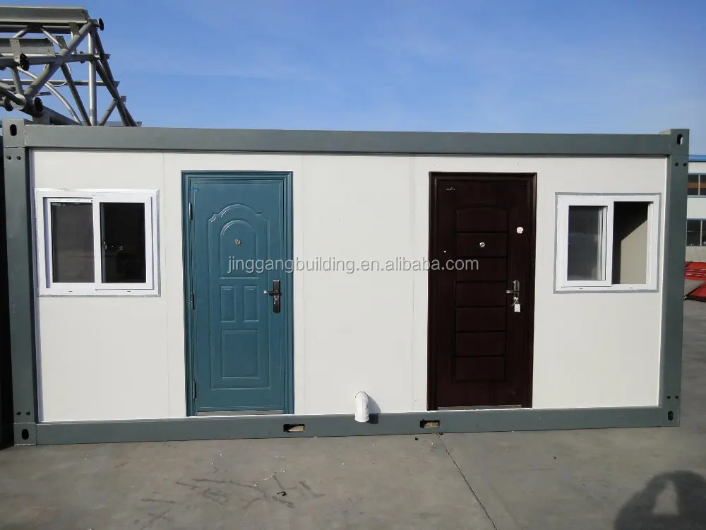 Steel Flat-packed 20feet Shipping Container House Frame