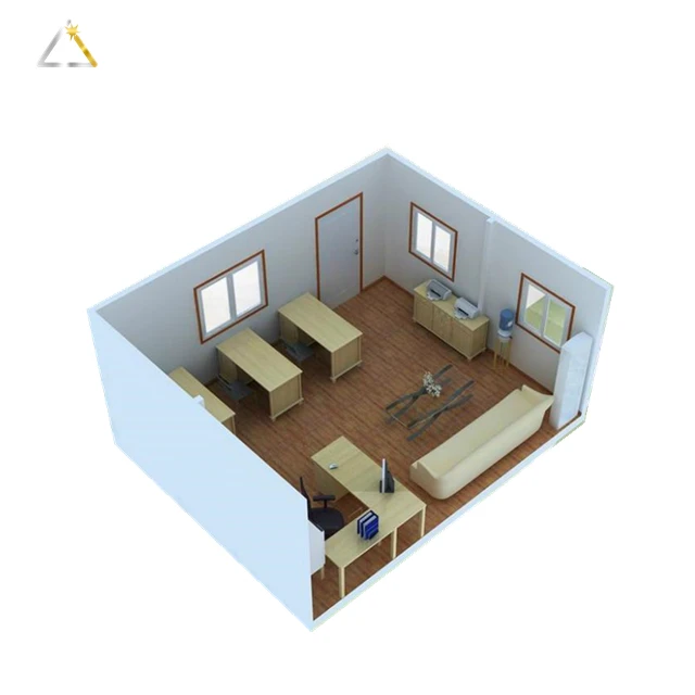 Container House for Modular Prefabricated Hotel Rooms