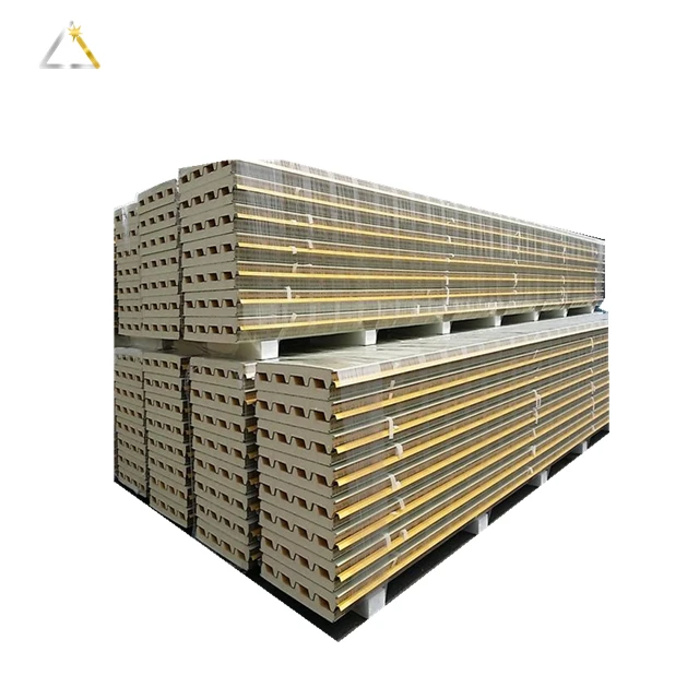 Low Price Insulated Rock Wool EPS Sandwich Panel