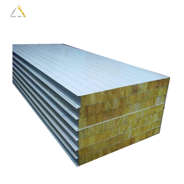 Low Price Insulated Rock Wool EPS Sandwich Panel