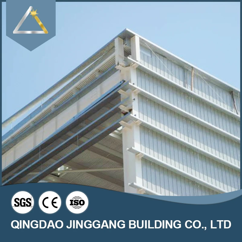 Light Steel Structure Warehouse Shed Drawings of Prefab Building