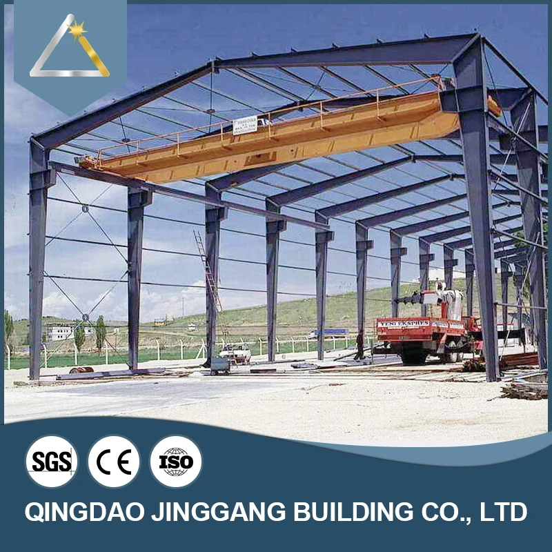 Light Steel Structure Warehouse Shed Drawings of Prefab Building