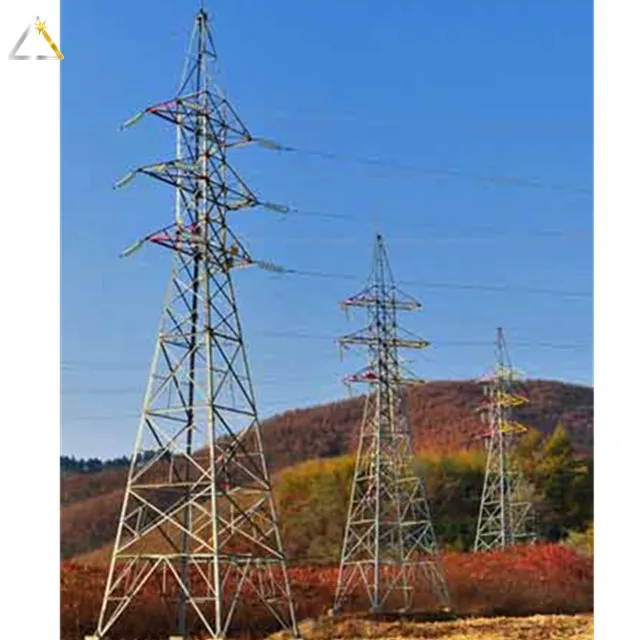Substation Structure Transformer Electric Steel Tower Pole