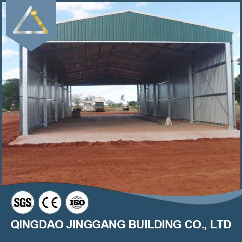 Low Cost Open Ends Large Farm Shed Hall Building