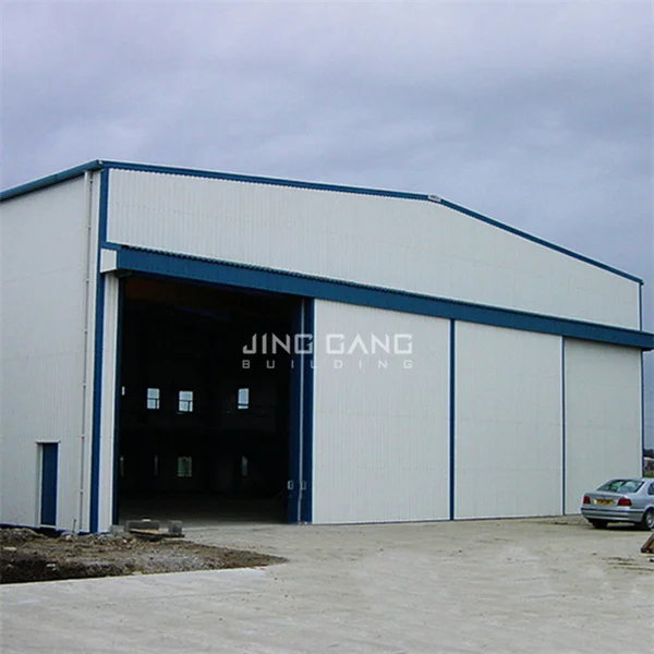 Industrial Customized Wind-Resistant Prefabricated Shed for Workshop Poultry Hangar Steel Structure Building Wherehouse