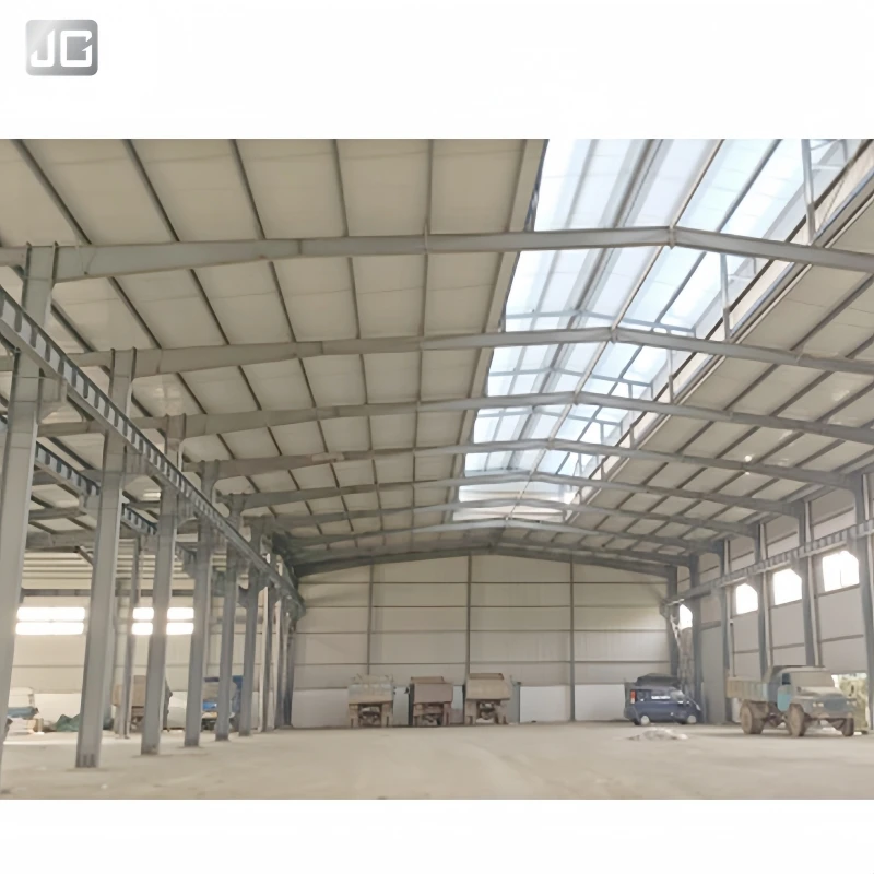 Heavy Duty Portal Frame Steel Structure Factory Building for Industrial Warehousing