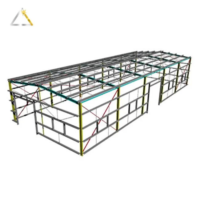 Storage Warehouse Frame Swimming Pool Lightweight Steel Structure Commercial Construction Prefabricated Sheds