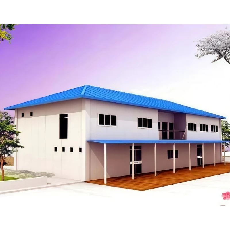 Prefab Free Design Sandwich Panel Multi Storey Steel Building Apartment Structure with High Quality