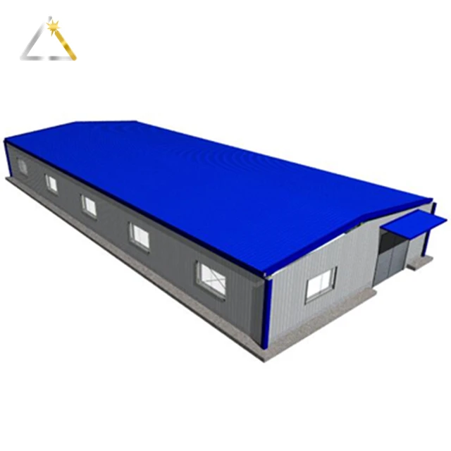 Customizable Structure Warehouse Construction Manufactured Workshop High Rise Metal Steel Building
