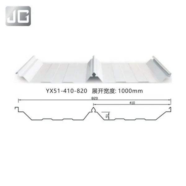 Steel Structure Building Roofing Wall Sandwich Panel Metal Color Decking Tiles Sheets Light Weight Warehouse Cutting Service
