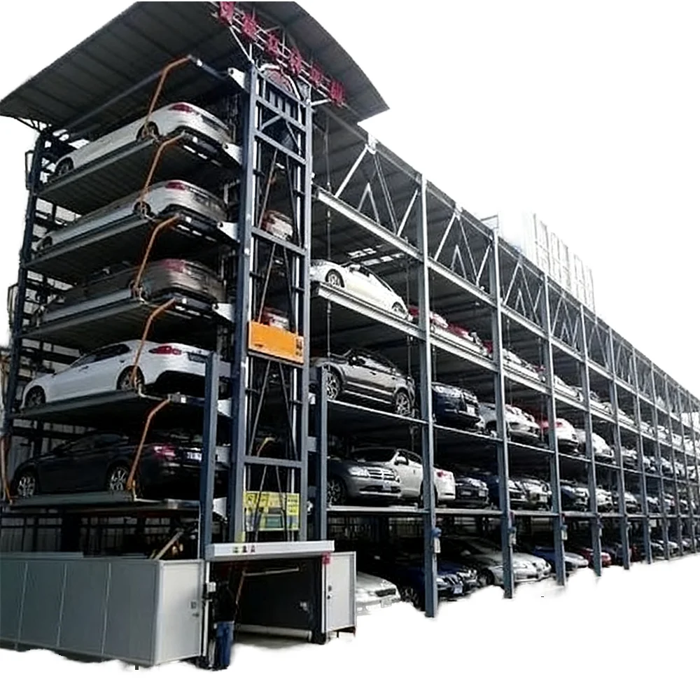 Modern Design Prefab Solution Commercial Custom Apartment Heavy Duty Metal Multi-Storey Automatic Steel Structure Garage