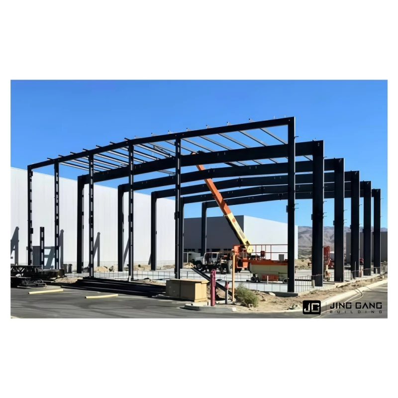 Steel Structure Maintenance for Workshop & Warehouse Renovation-Heavy Duty H-Beam Steel Construction with 50-Year Lifespan