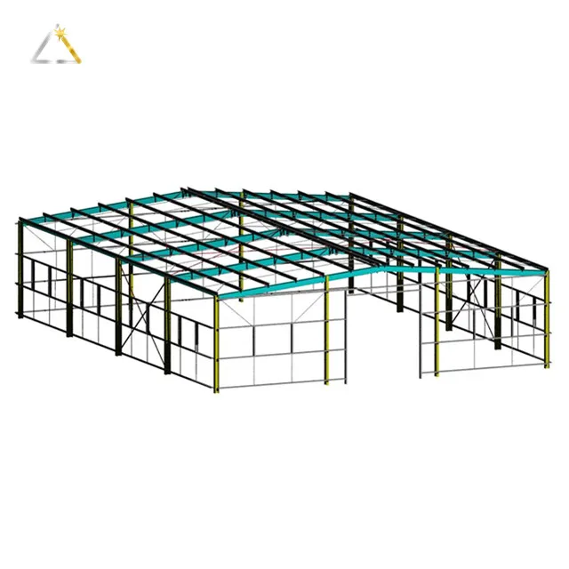Ware House Prefab Warehouse Factory Wholesale Construction Church Building Steel Structure