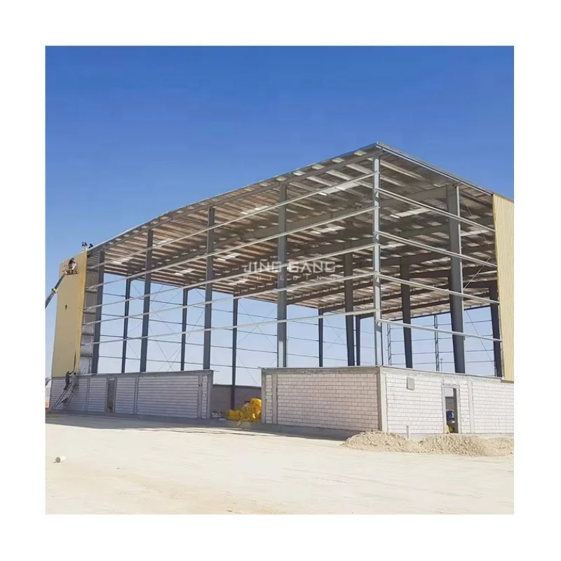 Metal Structure Building 2024 Popular Gable Frame Engineering Prefabricated Construction Structural Steel Warehouse