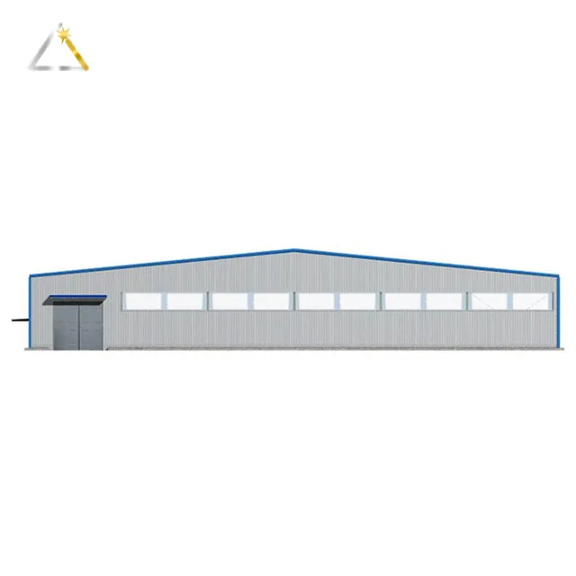 Large Godown Steel Structure Football Stadium Space Frame Architecture Light Metal Building Prefab Warehouse for Sale
