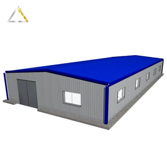 Quality Light Profile Structure Solar Panel Prefab Steel Frame Structure Warehouse