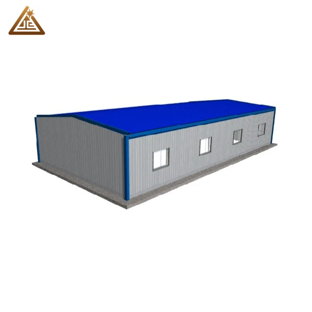 High Quality Modern Anti-corrosion Hot Dipped Galvanized Excluding Sea Freight 200 Square Meter Steel Frame Warehouse Prefab
