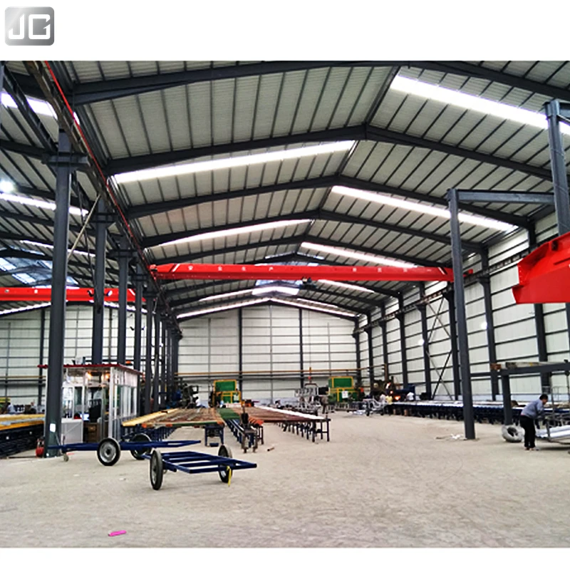 Metal Building Steel Construction Hangar Workshop Plant Shed Warehouse Prefabricated