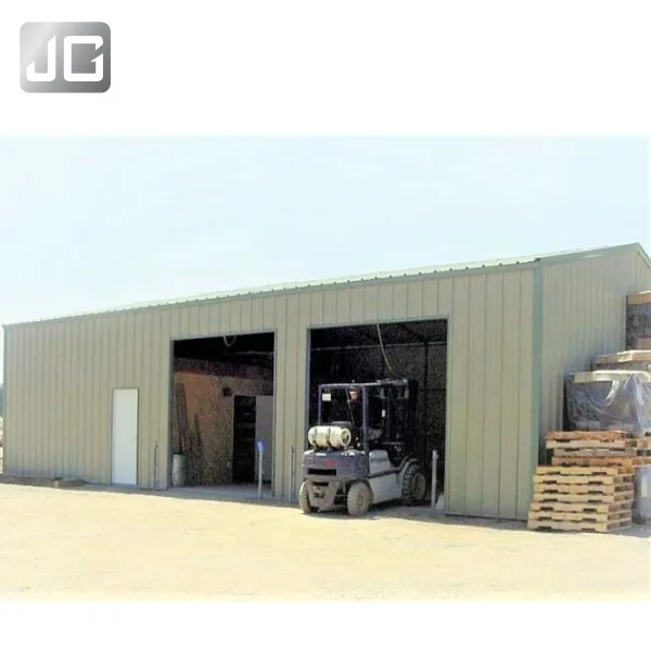 Pre Engineered Light Steel Workshop Warehouse Wall Panels with Welding & Cutting Services Tekla Model Design for Steel Structure