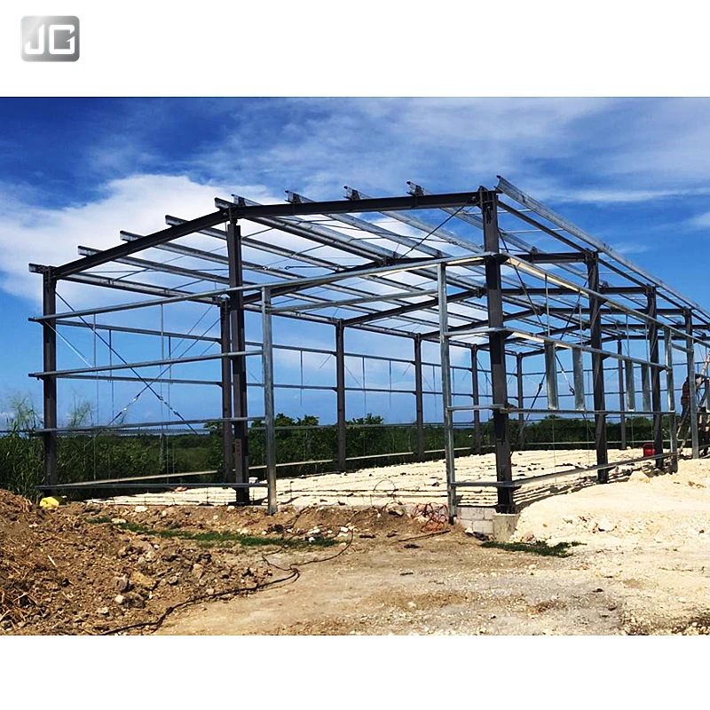 Prefabricated Warehouse Steel Frame Structure Industrial Warehouse Metal Buildings