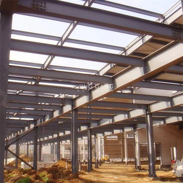 Factory Price Prefabricated Light Steel Structure Industrial Building with Welding Services for Warehouse Construction Sale