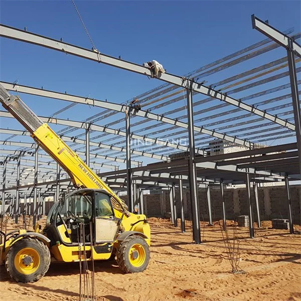 Multi-Story Commercial Shopping Mall Supermarket Prefabricated Shop Metal Building Zhengzhou Steel Structure