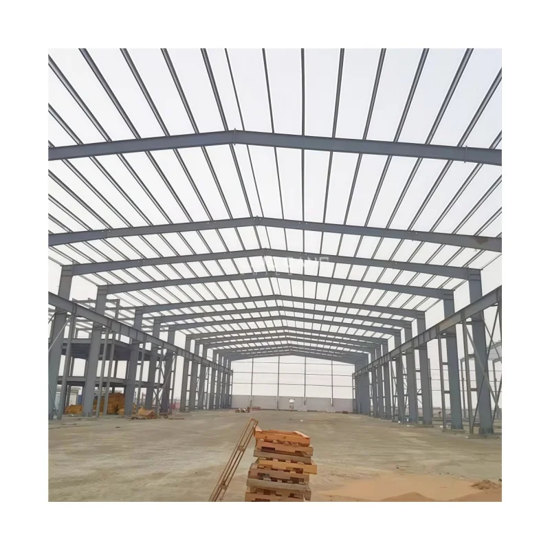 Customized Pole Barn Kits Barndominium Building Farm Shed Prefab Warehouse Prefabricated Heavy Steel Structures