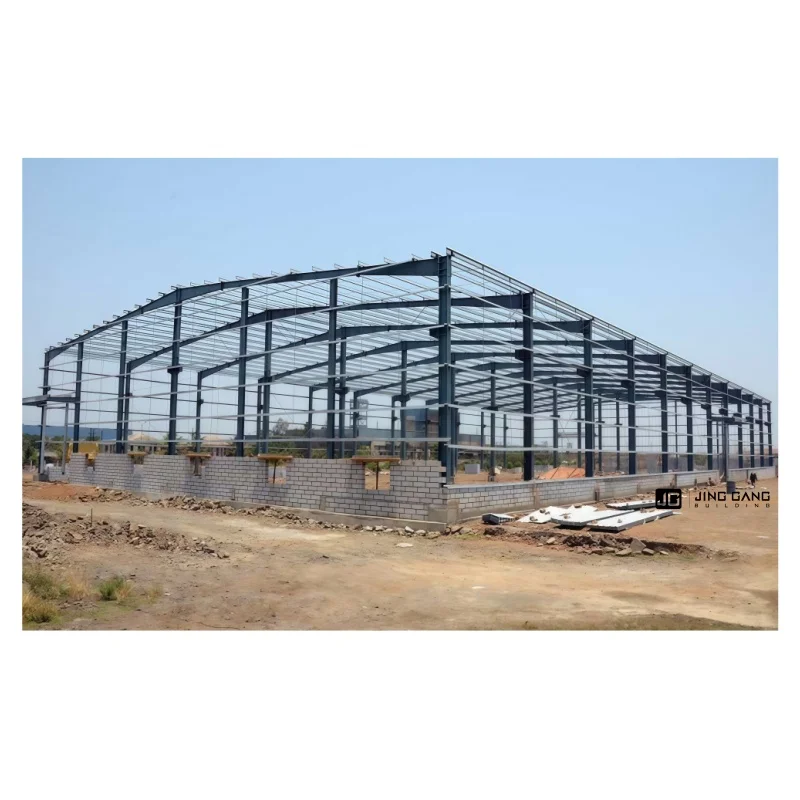 Customized Pole Barn Kits Barndominium Building Farm Shed Prefab Warehouse Prefabricated Heavy Steel Structures