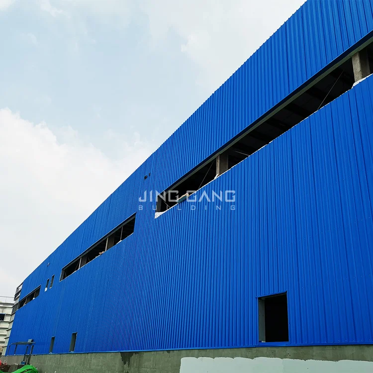 Modern Prefab Steel Structure Workshop Construction Pre Fabricated Buildings for Office & Warehouse