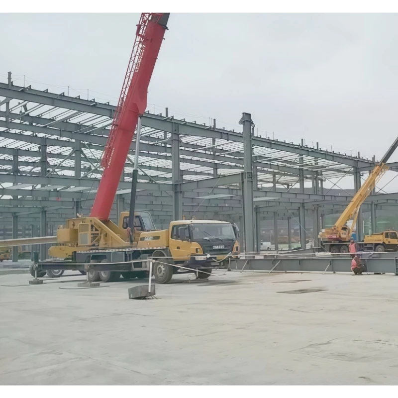 Custom Design Heavy Industrial Large-span Load-bearing Strong Steel Structure Factory Warehouse Workshop Building