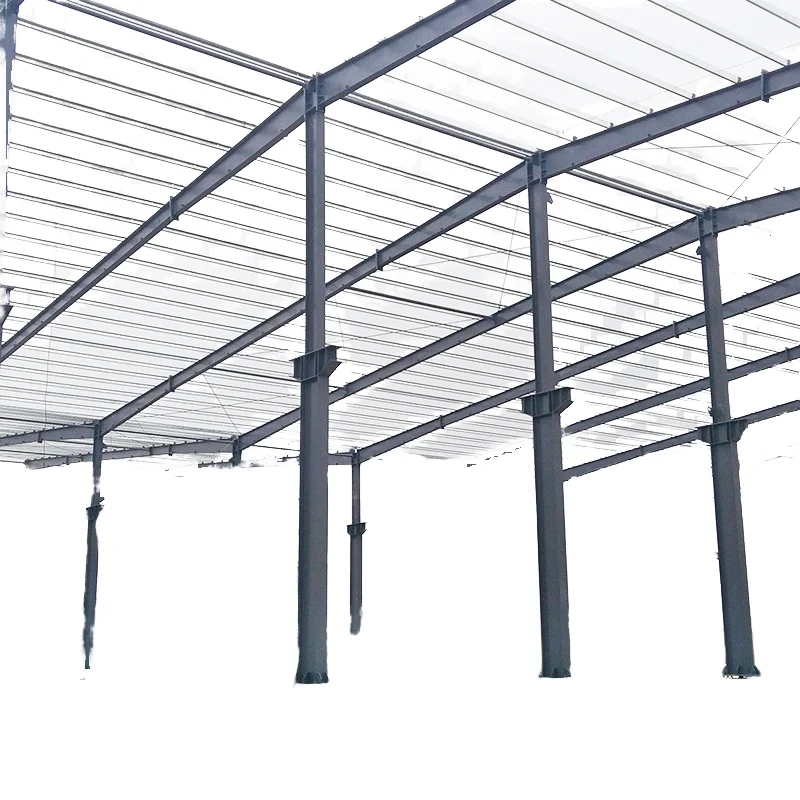Prefabricated Building Modern Commercial Building Industrial Custom Design Hangar Warehouse Steel Structure Workshop