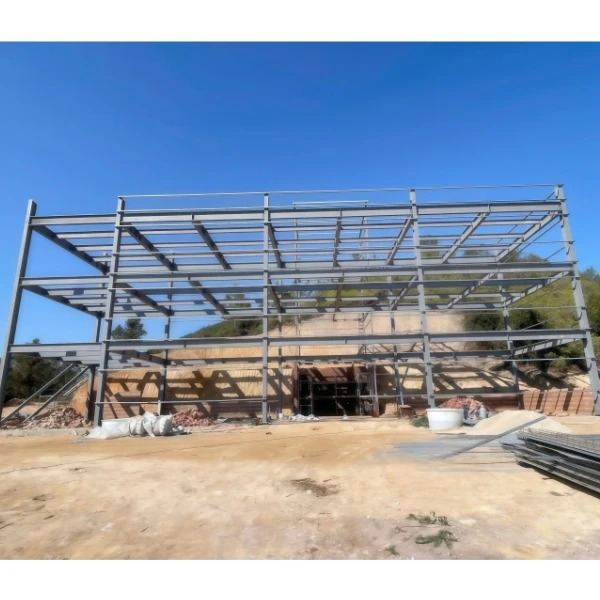 Prefabricated Multi Storey Industry Workshop Plant Warehouse Shed Metal Frame Steel Structure With Free Design