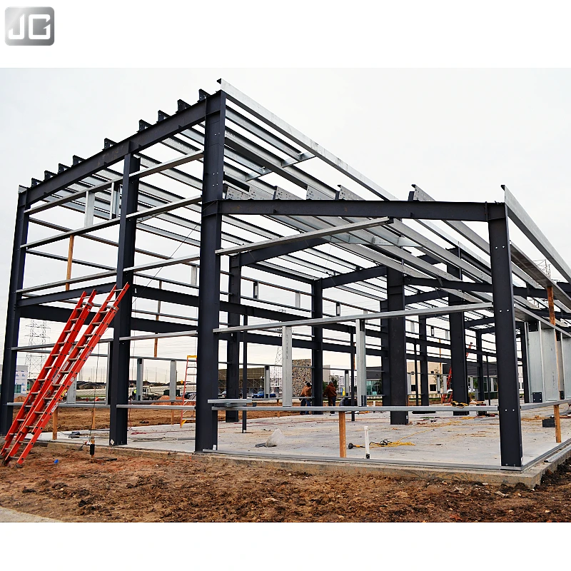 Prefabricated Warehouse Steel Frame Structure Industrial Warehouse Metal Buildings