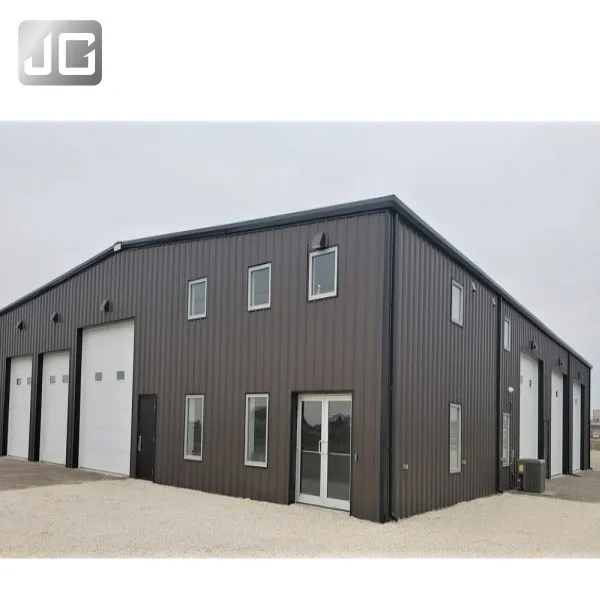 Pre Engineered Light Steel Workshop Warehouse Wall Panels with Welding & Cutting Services Tekla Model Design for Steel Structure