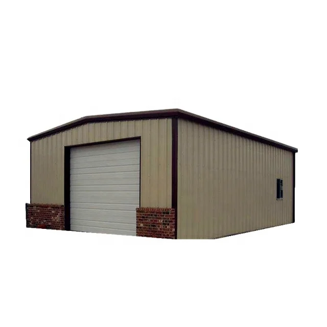 New Design Economical Light Industrial Steel Metal Angar with Welding & Cutting Services CE Certified Factory Shed Use