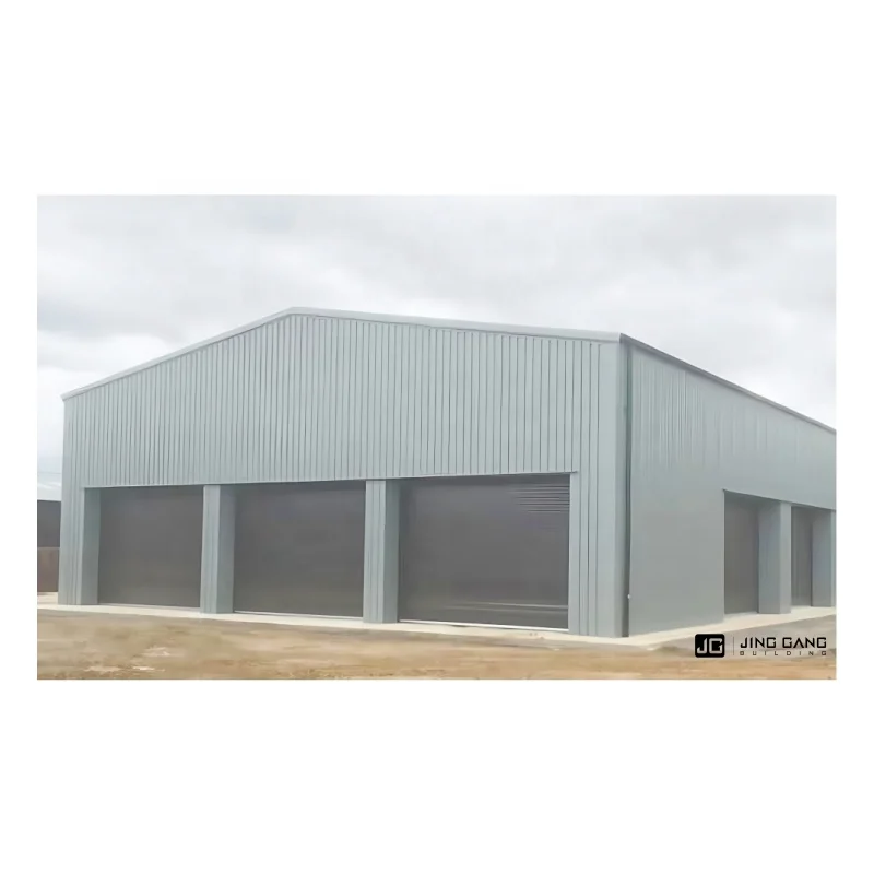 Industrial Light Steel Structure Prefabricated Metal Roof Prefab Factory Warehouse Steel Workshop Office Building 50-Year