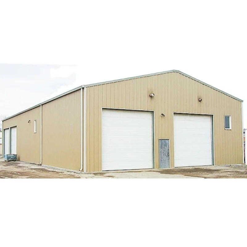 Prefab Steel Structure Metallic Metal Shed Hangar Garage Storage Building Sets Kids Kits