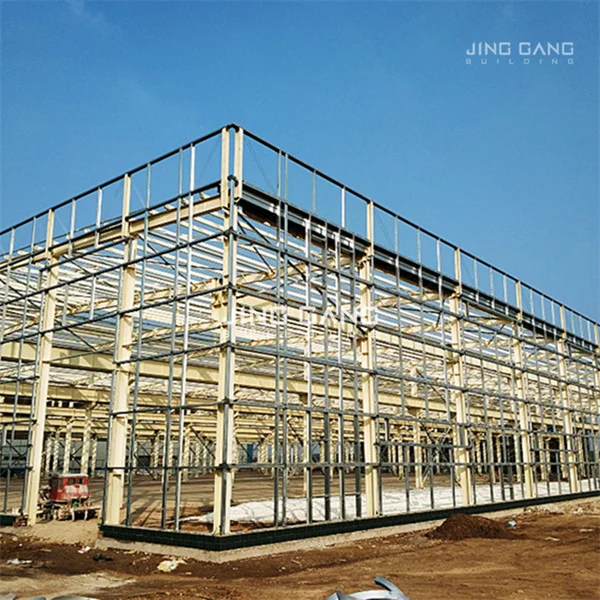 Multi-Layer Heavy Steel Structure Manufacturer for Warehouse and Steel Workshop with Welding Services
