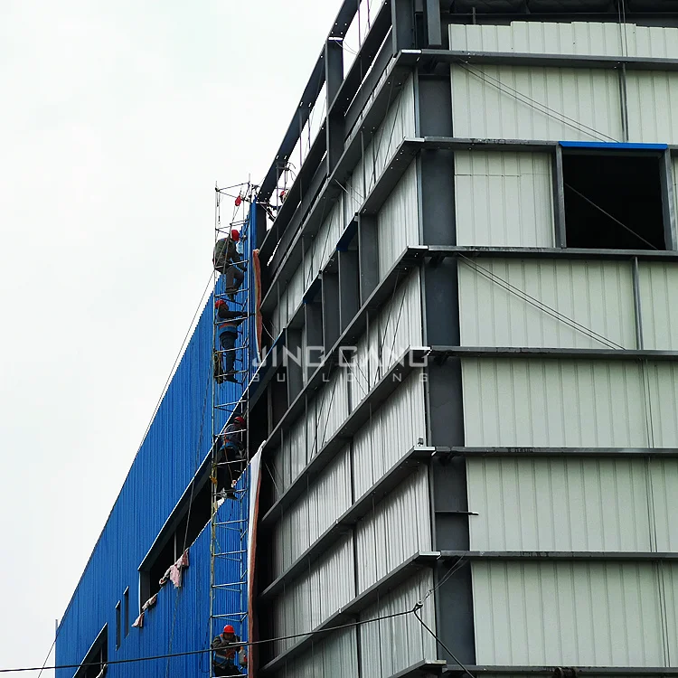 2025 Best Selling Industrial Design Style Steel Structure Workshop and Garage Shed From China Prefabricated Warehouse