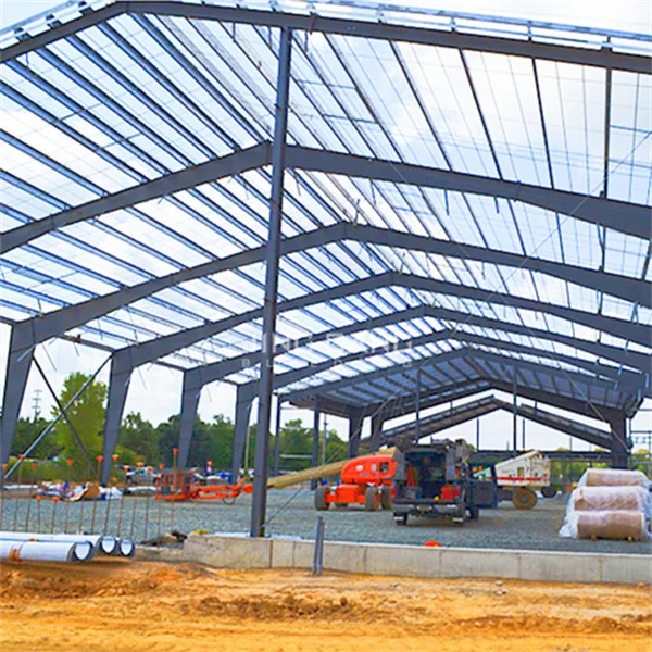 Prefabricated Warehouses Design Frame Construction Factory Building Plans Price Steel Structure Rooftop