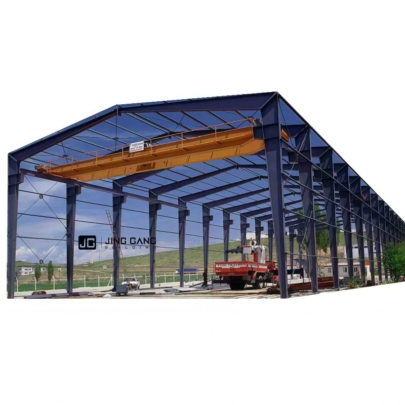 New Design Modern Large Shopping Mall Prefabricated Warehouse Building Steel Structure Supermarket Construction