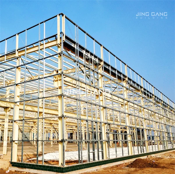 Prefabricated Warehouses Design Frame Construction Factory Building Plans Price Steel Structure Rooftop