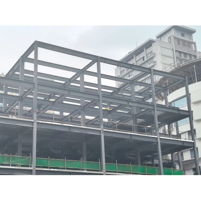 Prefabricated Multi Storey Industry Workshop Plant Warehouse Shed Metal Frame Steel Structure With Free Design