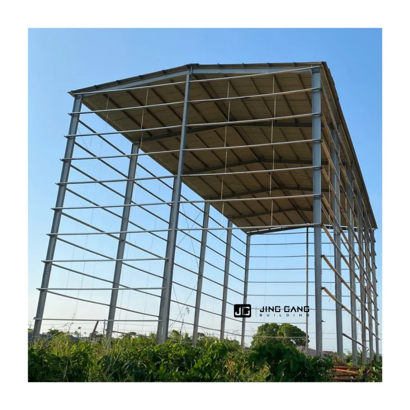 Customized Building Steel Structure Workshop Office Factory Livestock Shed Construction Prefabricated Warehouse