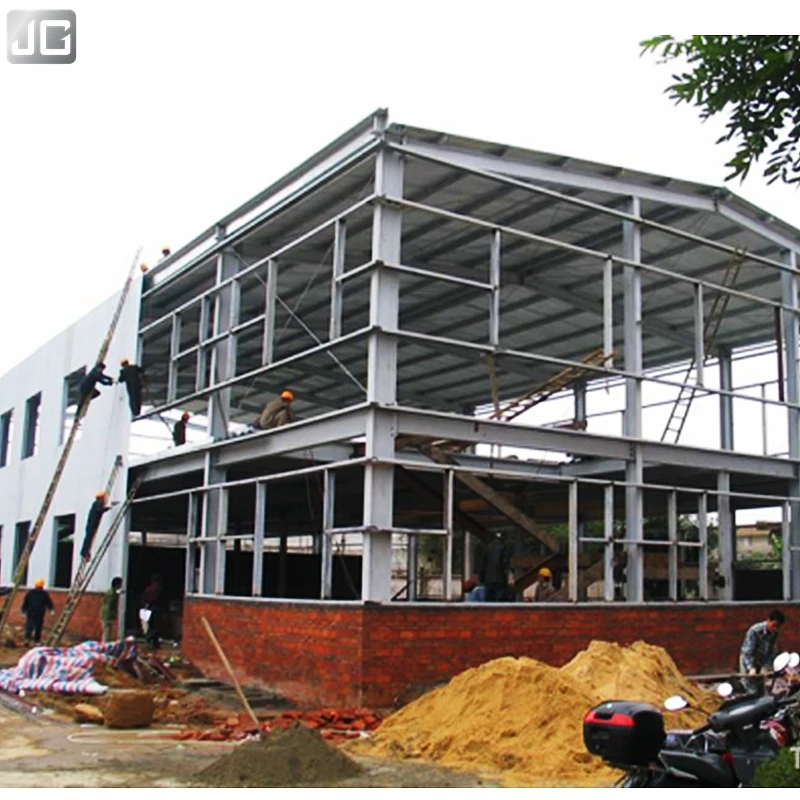 Low Cost Pir Insulated Workshop Building Steel Structure Sandwich Panel for Two Storey Warehouse