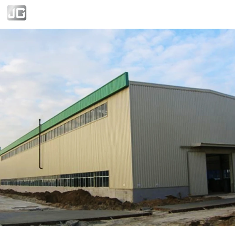 Metal Steel Construction Building Design Large Span Prefabricated Steel Structure Warehouse