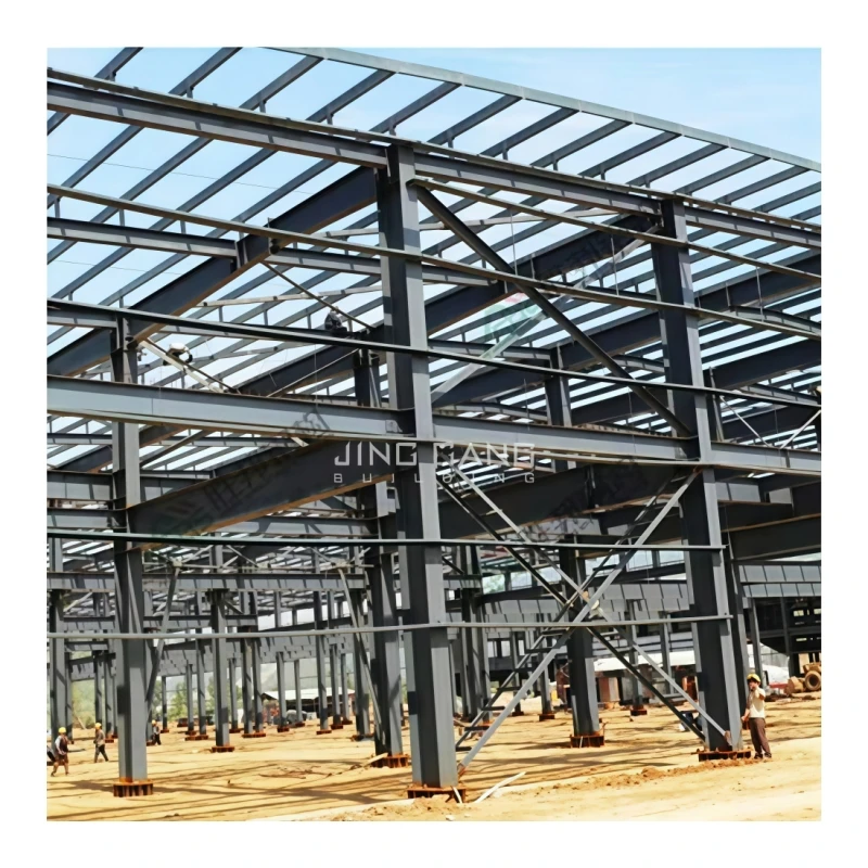 Low Cost Heavy Duty Prefab Steel Structure Warehouse & Workshop with Welding Services One-Stop Prefabricated Building Solution